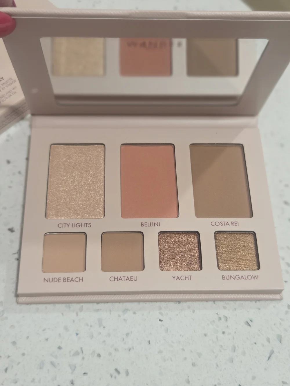 Wander Sunkissed Neutral & Peach Eyeshadow Palette - Bellini & Nude Beach Shades